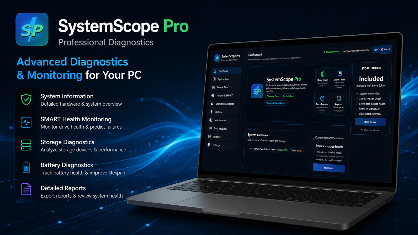 SystemScope Pro promotional preview